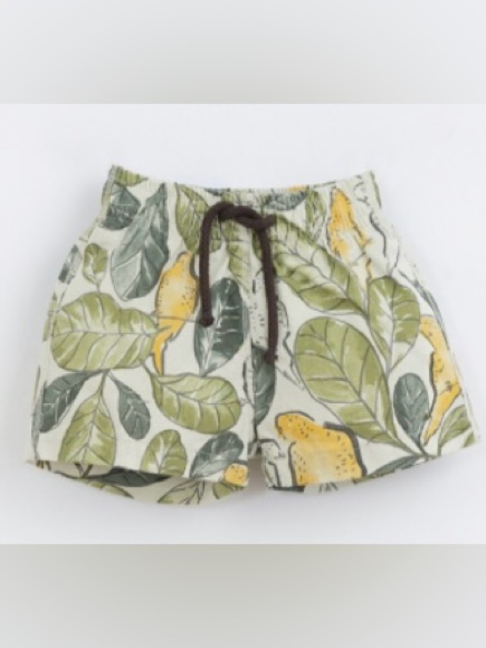 Play Up Kids Boys Swim Shorts Tropical Citrus Luxury Made in Portugal 6Y